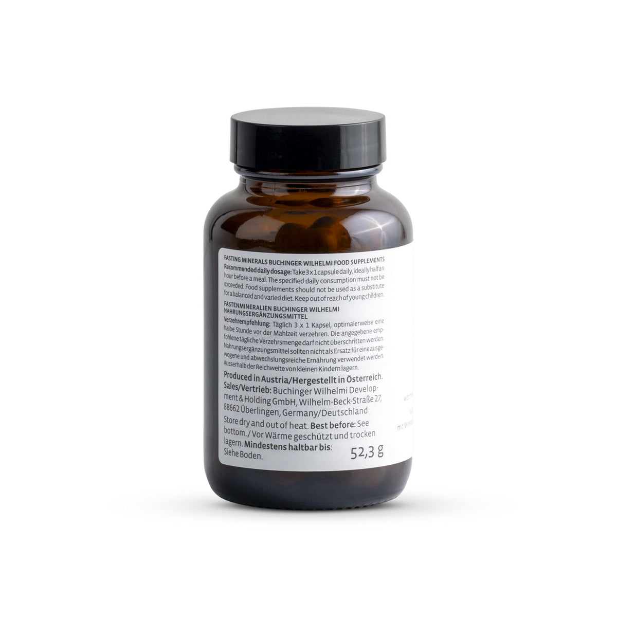 Minéraux du jeûne Buchinger Wilhelmi - Capsules